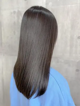 セミロング カラー eclair.髪質改善&トリートメント所属・【艶髪、透明感】西村 有司のヘアスタイル