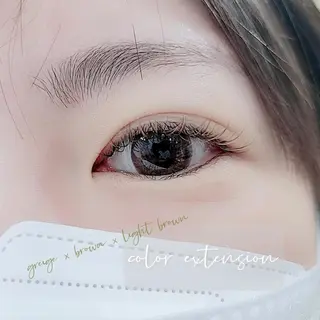 マツエク・マツパ shalm hair lounge所属・風間 莉緒のマツエク・マツパデザイン