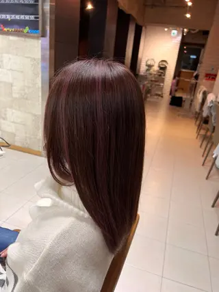 ロング カラー メンズカットグラデー ションカラー/ケイゴのヘアスタイル