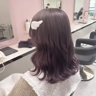 カラー ゆるふわガーリー🍓 かいのヘアスタイル