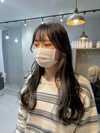 ロング カラー ヘアアレンジ HERMITAGE/ chihiroのヘアスタイル