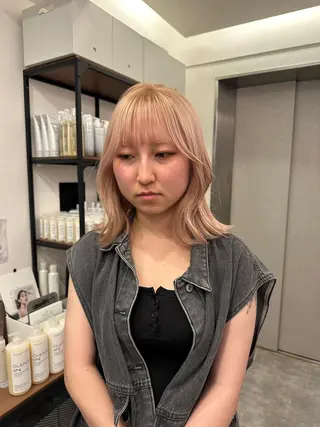 ミディアム 銀座 / シマムラミホのヘアスタイル