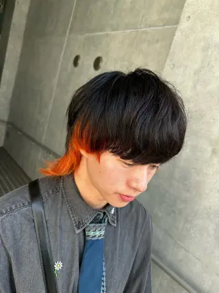 カラー メンズ デザインカラー🎨 下北沢 / 磯部のヘアスタイル