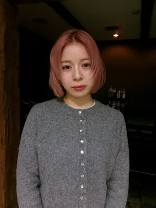 ショート カラー kyoka/大須/ 上前津/ICIのヘアスタイル