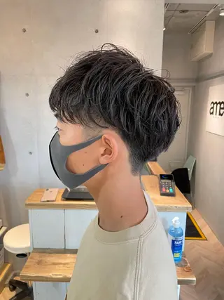 ミディアム カラー しのはら まどかのヘアスタイル