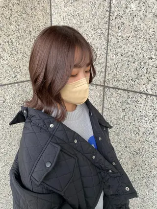 ミディアム CHAINON 木原崇了のヘアスタイル