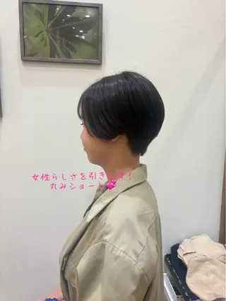 ショート カラー socie aveda所属・Moe🫧 ショート🩶のヘアスタイル