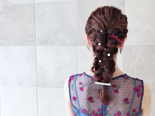 ヘアアレンジ カット/メンズカット 藤田麻衣のヘアスタイル