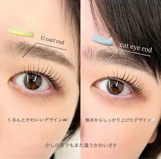 マツエク・マツパ CHITOSE rioのマツエク・マツパデザイン