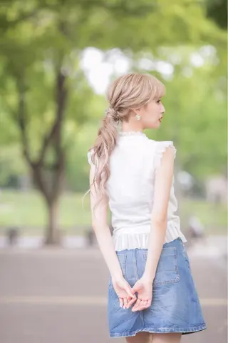 ロング カラー 古山 勇太のヘアスタイル