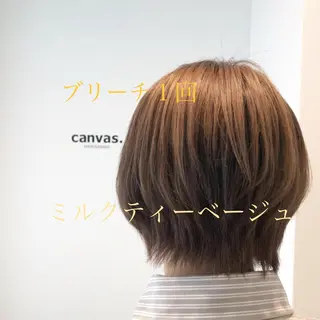 ショート ✨上品可愛い 垢抜けカラー/後藤✨のヘアスタイル