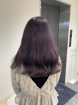 ロング soyon心斎橋所属・♡透明感/艶カラー/ M a I ♡のヘアスタイル