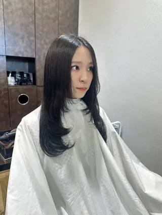 ロング arl 豊田店アシスタントのヘアスタイル