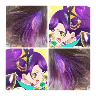 ショート カラー GARU-ガル-所属・TSUNO🦖 派手髪/オタク美容師のヘアスタイル