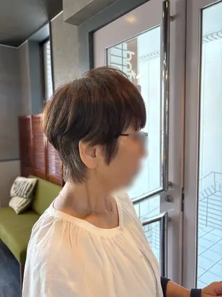 ショート パーマ のどか 노도카のヘアスタイル
