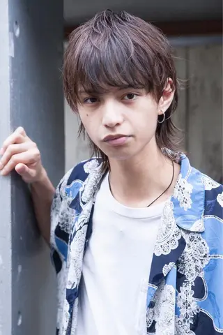 ショート カラー メンズ lana hair 新宿/髪質改善のヘアスタイル