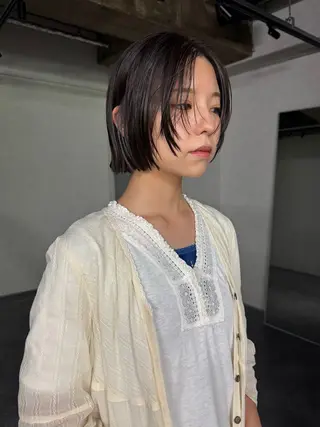 ショート ofF élua所属・もりしま あやかのヘアスタイル