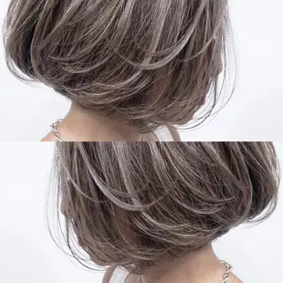 ショート カラー パーマ ヘアアレンジ tocca所属・毎月通える価格♪ 杉本真基のヘアスタイル