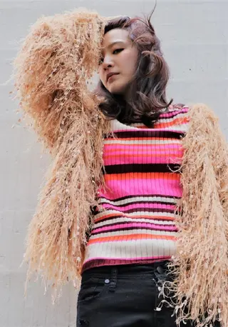 ミディアム LAMP HAIR  ランプヘアー所属・徳永 博志のヘアスタイル