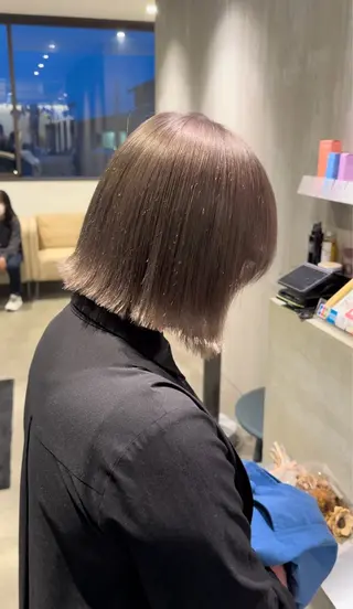 ショート カラー 各務原/カラー/ブリ ーチお任せください！のヘアスタイル