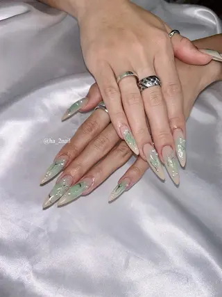 ネイル NAIL and EYELASH ALPHA.所属・ALPHA. 姫繇のネイルデザイン