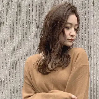 セミロング 冨木 雄斗のヘアスタイル
