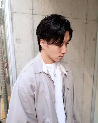 メンズ パーマ Paddle所属・【メンズスタイル】 ﾏｴﾇﾏｷﾎのヘアスタイル
