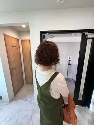 ミディアム ミディアムパーマ /癖毛パーマのヘアスタイル