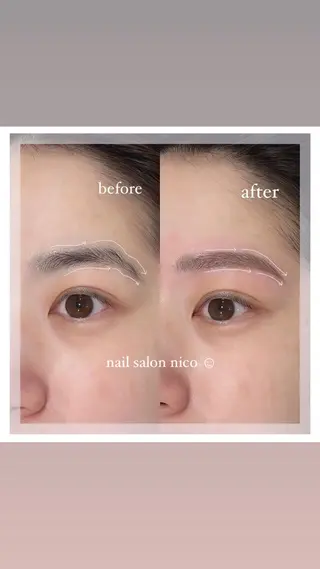 アイブロウ nail salon nico.AIRIのネイルデザイン