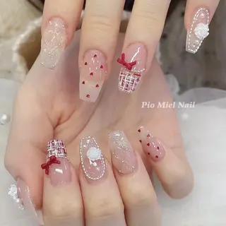 ネイル HANA 長さだしのネイルデザイン