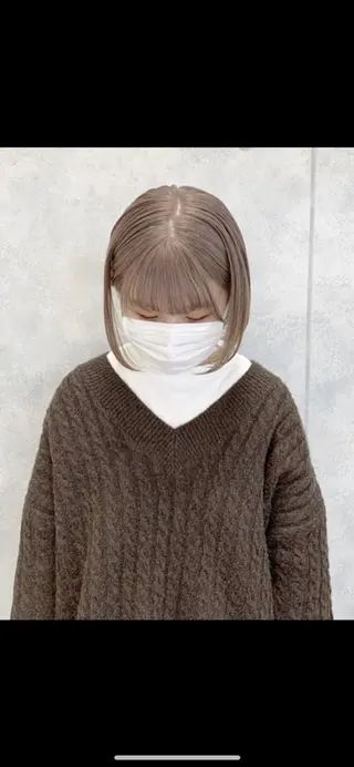 ショート カラー H西梅田所属・カラー専門H西梅田 tagaのヘアスタイル