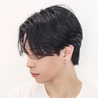 ミディアム カラー パーマ メンズ 🔥メンズ🔥かっこ いいが正義！代表柿崎のヘアスタイル