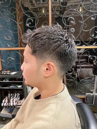 メンズ 早稲田/メンズパーマ /カラー/松井聖虎のヘアスタイル