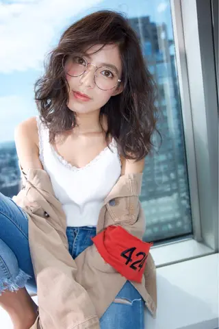 セミロング attrait(アトレ)藤沢所属・高瀬 信幸のヘアスタイル