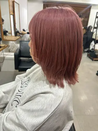 ショート 🌈扱いやすいボブ× ブリーチ🌈TAMEのヘアスタイル
