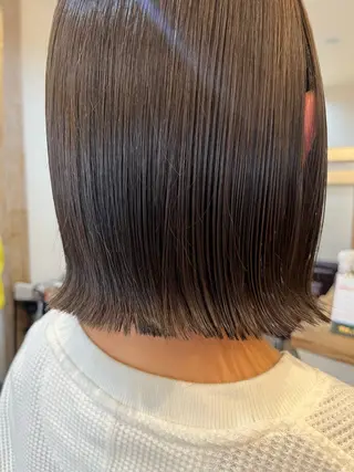 ミディアム 暖色＊ベージュ ＊くらたあやかのヘアスタイル