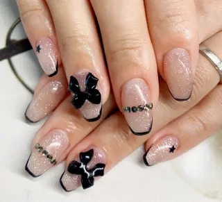 セミロング NAILSALON 🍔Timna🍟のネイルデザイン