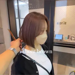 カラー storiiz所属・本田大輝top designerのヘアスタイル