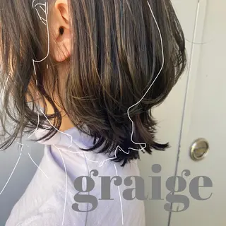 ミディアム カラー ヘアアレンジ 赤味消し.髪質改善 🌿𝘠𝘜𝘙𝘐のヘアスタイル