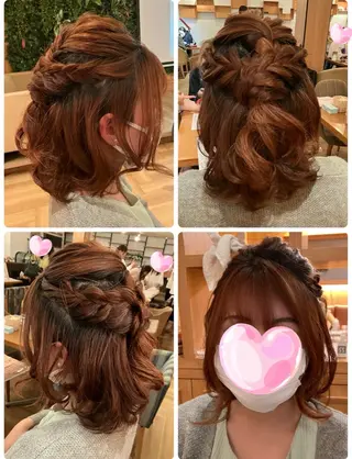ヘアアレンジ 美容室chou＊chou所属・河邊マリコ まつ毛＆ヘッドスパ✨のエステ・リラクイメージ