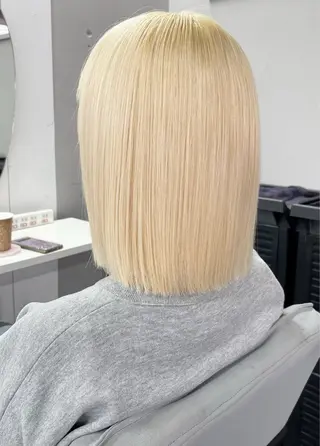 ミディアム 【髪質改善カラー】 柏　早坂ケースケのヘアスタイル