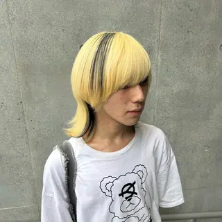 カラー メンズ 垢抜けカラー kira🌛のヘアスタイル