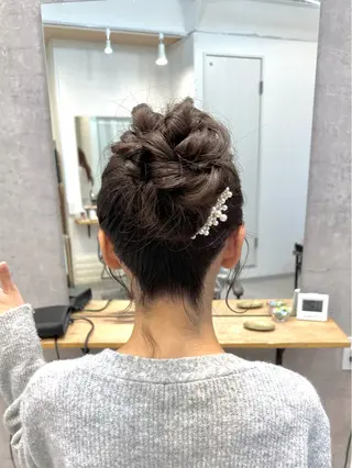 セミロング ヘアアレンジ en .の眉毛・アイブロウイメージ