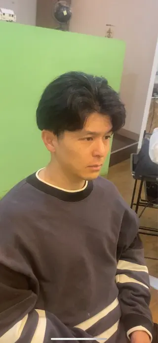 ヘアアレンジ メンズ メンズ特化 エシカル　松原大将のヘアスタイル