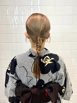 ヘアアレンジ ネイリスト/ ヘアセット　hinaのヘアスタイル