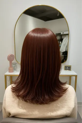 ミディアム The Apartment of Solon Citta 船橋609所属・髪質改善/縮毛矯正/ 美髪/個室/ハラのヘアスタイル