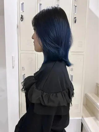 ミディアム BROUN®所属・江坂レイヤー/ボブ nacaのヘアスタイル