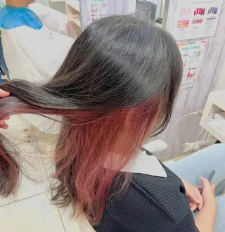 セミロング カラー 🌻髪質改善カラー 🌻Yunaのヘアスタイル