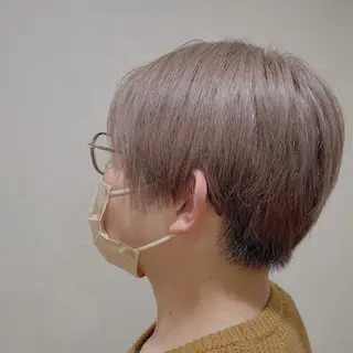 ショート カラー メンズ 坂成 一樹のヘアスタイル
