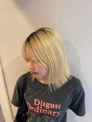 ミディアム nest. 武内のヘアスタイル